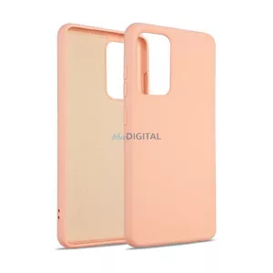 Beline Tok Silicone iPhone 12 Pro Max 6,7" szilikon rózsaarany tok