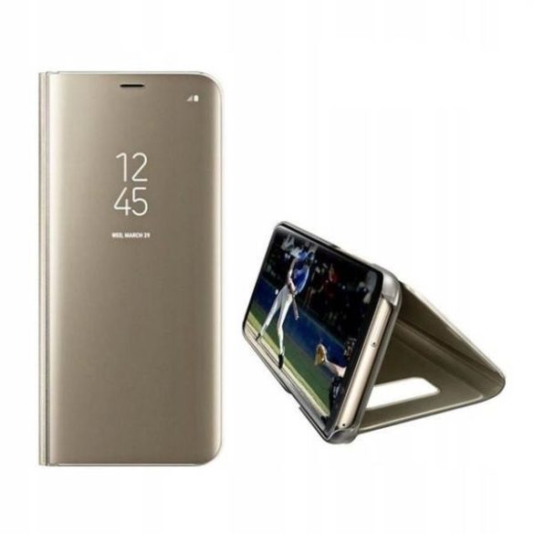 Tok Clear View Samsung M31s M317 arany tok