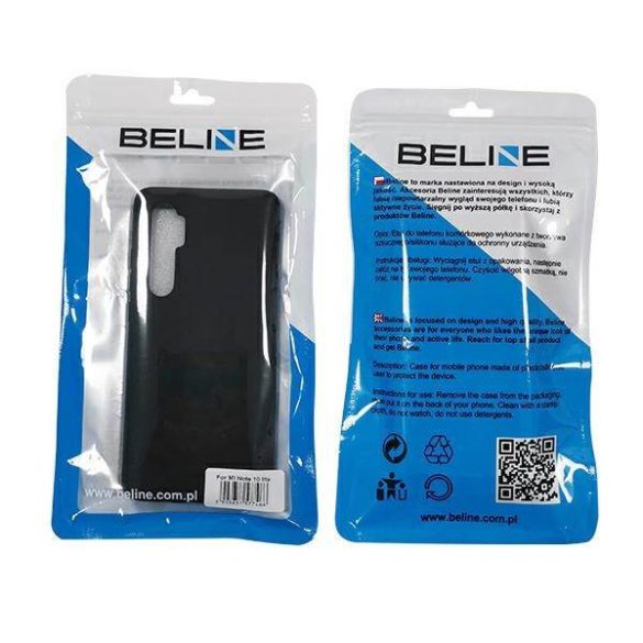 Beline Tok szilikon Xiaomi Mi Note 10 Lite fekete tok
