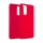 Beline Silicone tok Samsung Galaxy M11 - piros