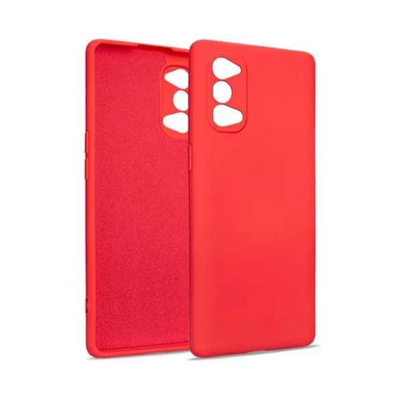 Beline Silicone tok Oppo Reno 4 Pro 5G - piros