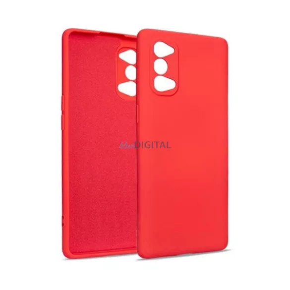 Beline Silicone tok Oppo Reno 4 Pro 5G - piros