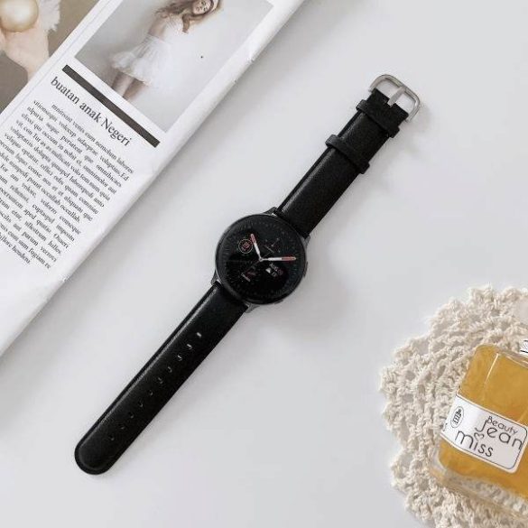 Beline óraszíj Galaxy Watch 20mm Elegance fekete