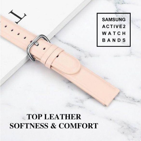 Beline óraszíj Galaxy Watch 20mm Elegance rózsaszín