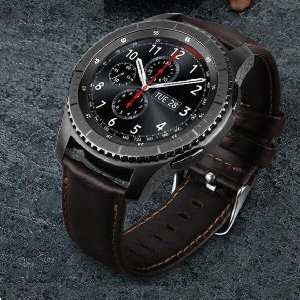 Beline óraszíj Galaxy Watch 20mm GT sötétbarna