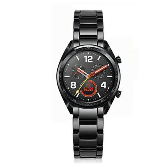 Beline óraszíj Galaxy Watch 20mm acélszürke fekete