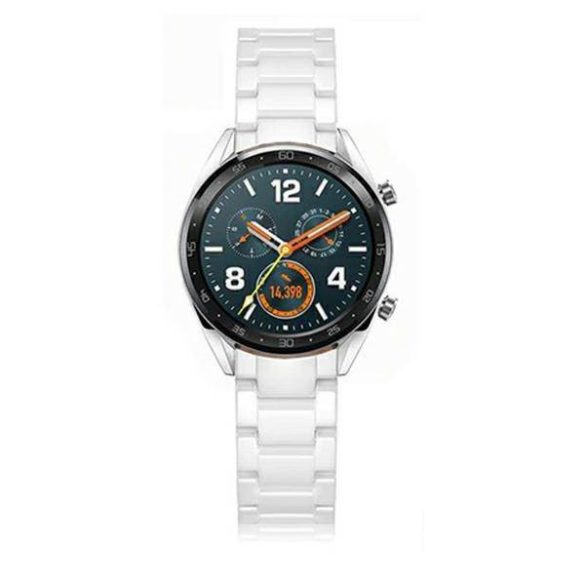 Beline óraszíj Galaxy Watch 20mm acélszürke fehér