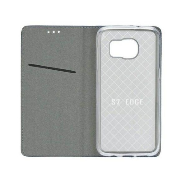 Tok Smart mágneses könyvtok iPhone 7/8/SE kék tok