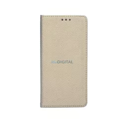 Tok Smart mágneses könyvtok Samsung A02s A025 arany tok