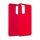 Beline Tok szilikon Samsung S21 Ultra piros tok