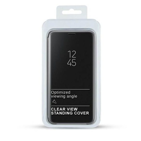 Tok Clear View Samsung A32 4G fekete tok