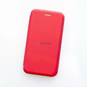 Beline Tok mágneses könyvtok Xiaomi Redmi Note 10 5G piros tok