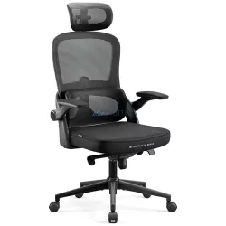 Diablo Chairs V-Light ergonomikus irodai szék - fekete