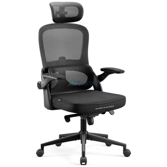 Diablo Chairs V-Light ergonomikus irodai szék - fekete