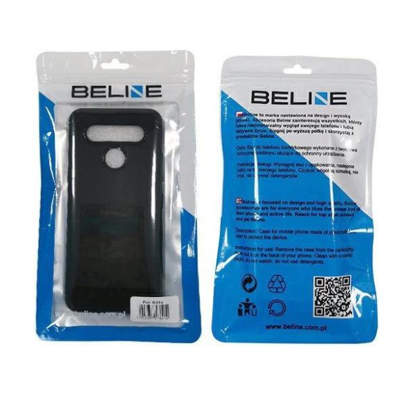 Beline Tok Carbon iPhone 13 Mini 5,4" fekete tok