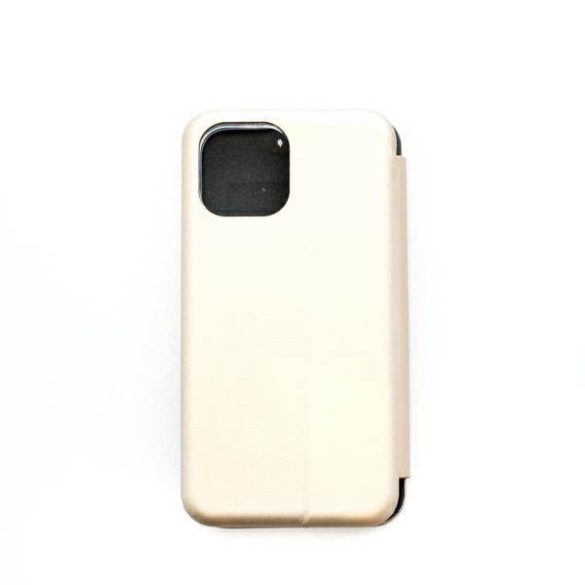 Beline Etui mágneses könyvtoktok iPhone 13 / 14 / 15 6.1" arany színben