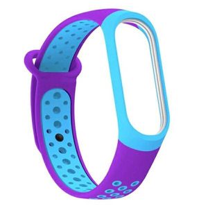 Beline óraszíj Mi Band 7/6/5 kék / lila