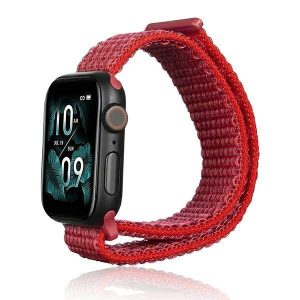 Beline Apple Watch Nylon óraszíj 42/45/45/49mm piros