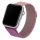 Beline Apple Watch fém óraszíj 38/40/41mm rózsaszín/lila