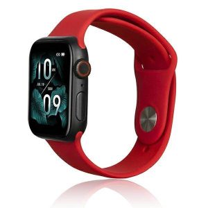 Beline Apple Watch szilikon óraszíj 38/40/41mm piros