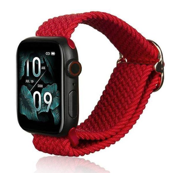 Beline Apple Watch textil óraszíj 38/40/41mm piros