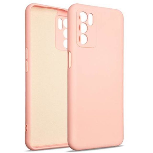 Beline Tok szilikon Oppo A16/A16s/A16K rózsaszín tok