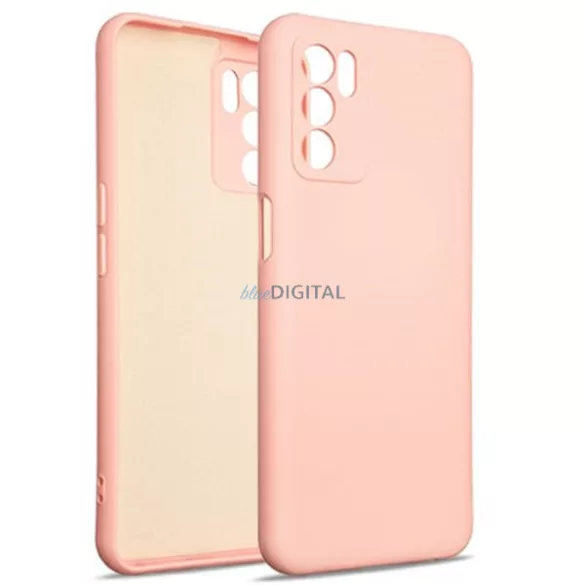 Beline Tok szilikon Oppo A16/A16s/A16K rózsaszín tok