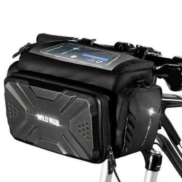 WILDMAN GS6 Kerékpárvázas táska fekete