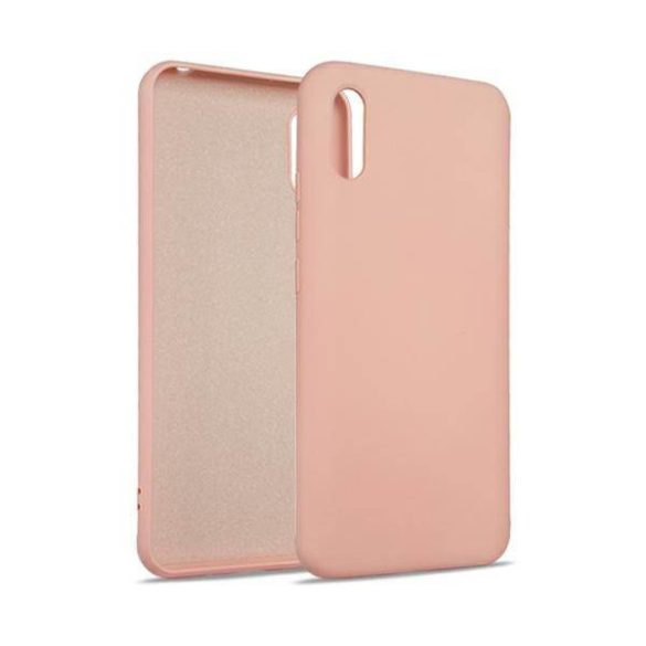 Beline Tok Silicone iPhone 7/8/SE rózsaarany tok