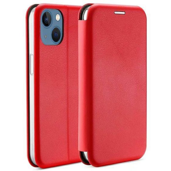 Beline Etui mágneses könyvtoktok iPhone 14 Plus / 15 Plus 6,7" piros
