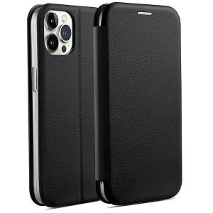Beline Tok mágneses könyvtok iPhone 14 Pro Max 6,7" fekete tok