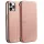 Beline Tok mágneses könyvtok iPhone 14 Pro Max 6,7" rózsaarany tok