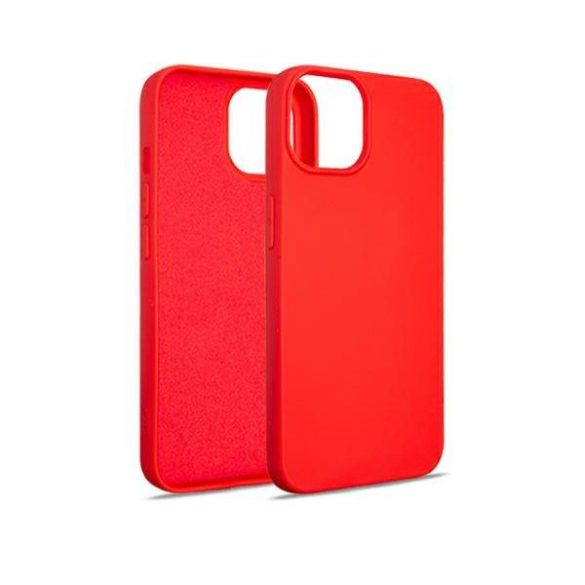 Beline Etui szilikon iPhone 14 / 15 / 13 6.1" piros tok