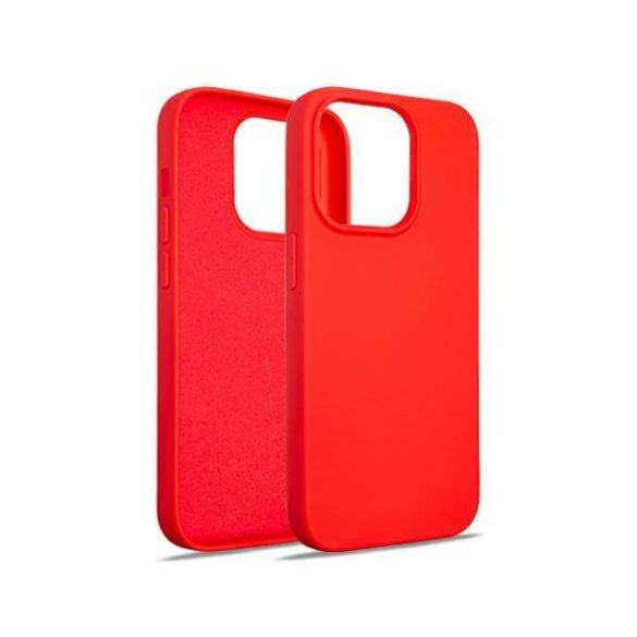 Beline Tok Silicone iPhone 14 Pro 6,1" piros tok