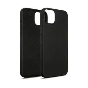 Beline Etui szilikon iPhone 14 Plus / 15 Plus 6.7" fekete tok