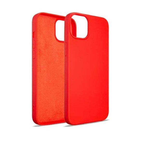 Beline Etui szilikon iPhone 14 Plus / 15 Plus 6.7" piros tok