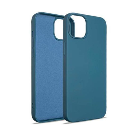 Beline Etui szilikon iPhone 14 Plus / 15 Plus 6.7" kék tok