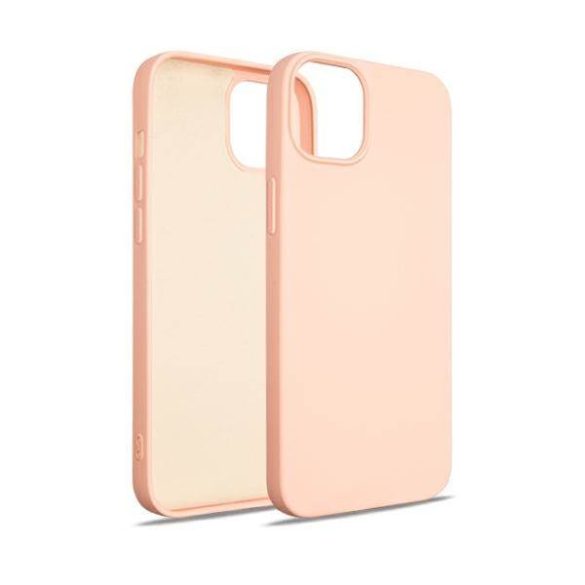 Beline Etui szilikon iPhone 14 Plus / 15 Plus 6.7" - rózsaarany tok