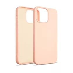   Beline Tok Silicone iPhone 14 Pro Max 6.7" rózsaarany tok