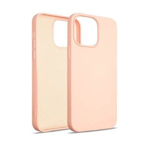 Beline Tok Silicone iPhone 14 Pro Max 6.7" rózsaarany tok