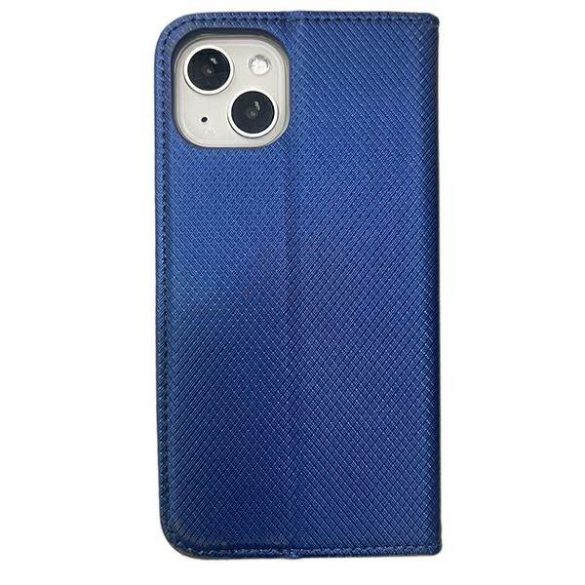 Etui Smart mágneses könyvtok iPhone 14 / 15 / 13 6.1" tengerészkék