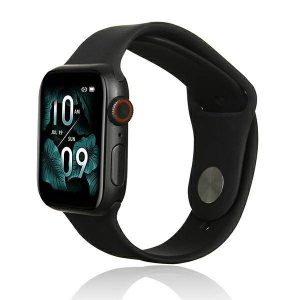 Beline Apple Watch szilikon óraszíj 42/44/45/49mm fekete