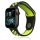 Beline Apple Watch Sport szilikon óraszíj 42/44/45/49mm fekete/lime