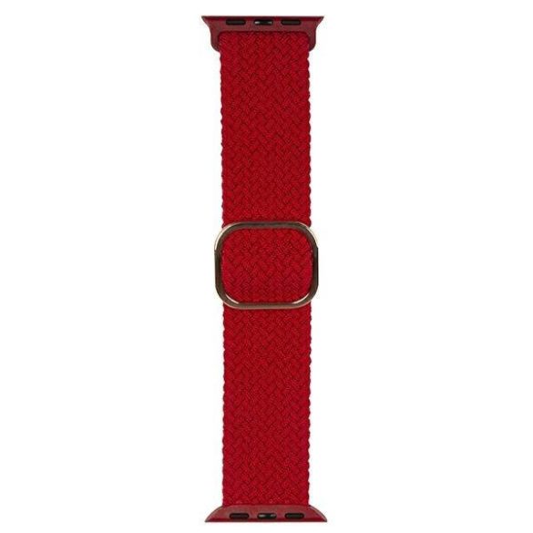 Beline Apple Watch textil óraszíj 42/44/45/49mm piros