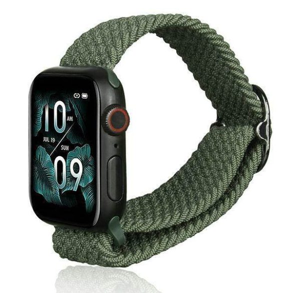 Beline Apple Watch textil óraszíj 42/44/45/49mm zöld