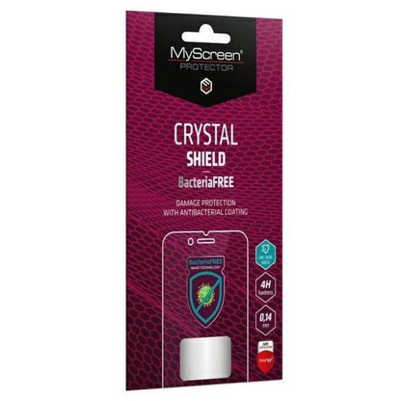 MS CRYSTAL BacteriaFREE Samsung Galaxy A22 5G A226 kijelzővédő fólia