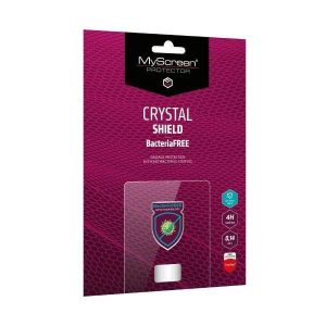 MS CRYSTAL BacteriaFREE Samsung Tab A8 10" fekete Full Glue képernyővédő fólia