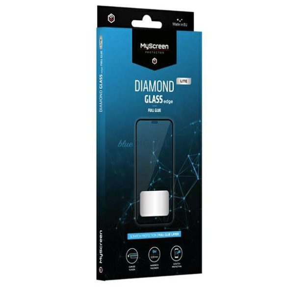 MS Diamond Glass Edge Lite Honor X7/ X7a/Play 30 Plus fekete fólia