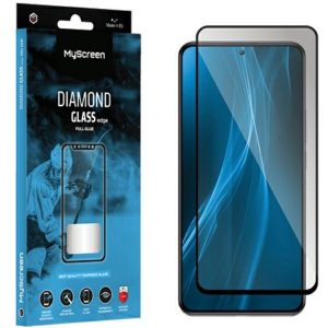 MS Diamond Glass Edge FG Samsung Galaxy S23 FE S711 fekete Teljes ragasztás fólia