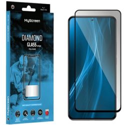   MS Diamond Glass Edge FG Tecno Spark 10 Pro/Pova 5/Pova 5 Pro fekete Teljes ragasztás fólia